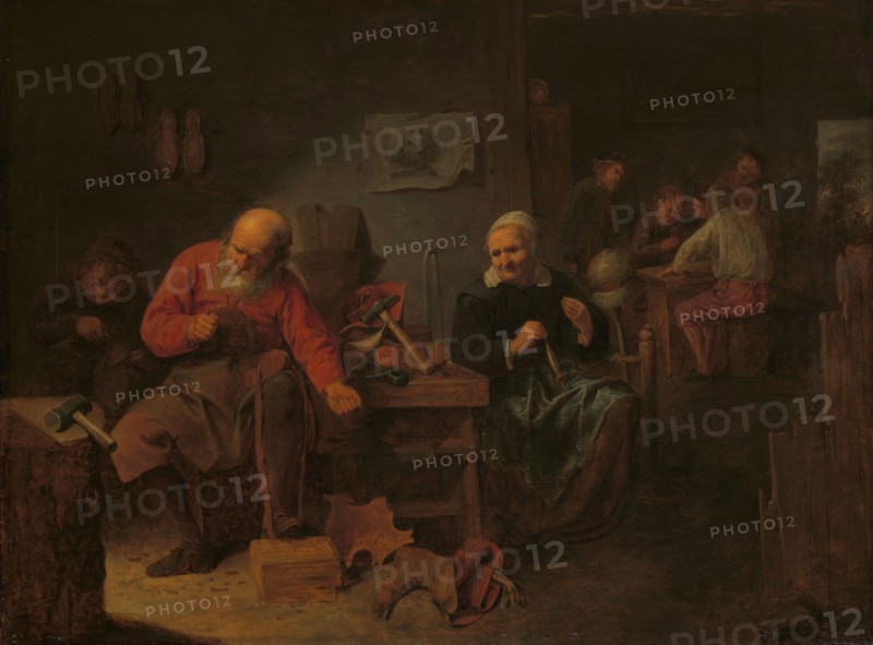 Interior of a Cobbler's Shop, c.1650. Creator: David Ryckaert III.