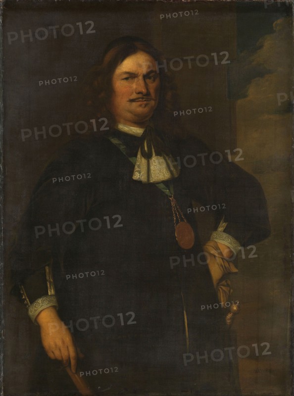 Portrait of Adriaen Banckert (c.1620-1684), Vice Admiral of Zeeland, c.1648-c.1670. Creator: Hendrick Berckman.