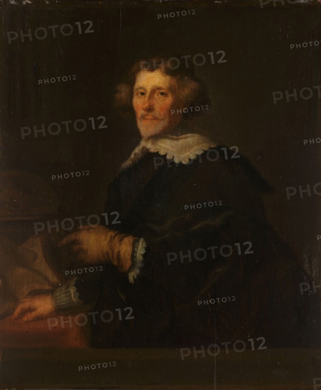 Portrait of Pieter Corneliszoon Hooft, Bailiff of Muiden, Historian and Poet, 1630-1700. Creator: Joachim von Sandrart I.