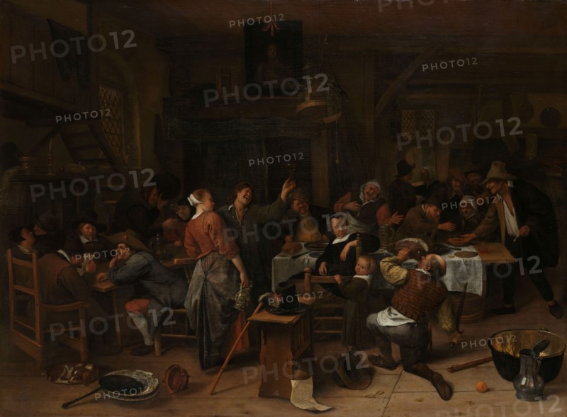 Prince’s Day, 1660-1679. Creator: Jan Steen.