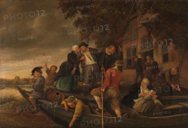 The merry homecoming, 1670-1679. Creator: Jan Steen.