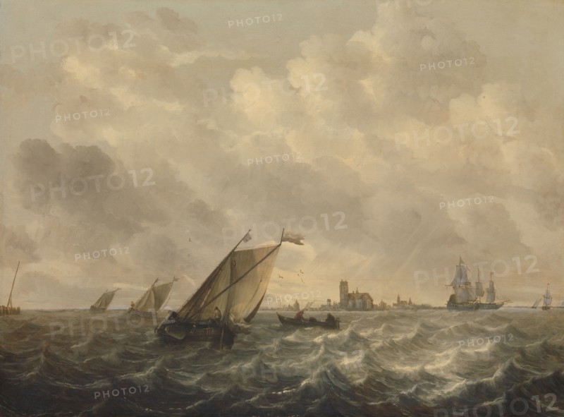 River View, c.1643-c.1650. Creator: Abraham van Beyeren.