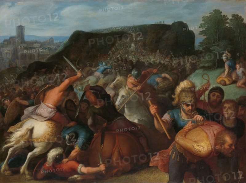 Valentinus Taken Prisoner, 1600-1613. Creator: Otto Van Veen.