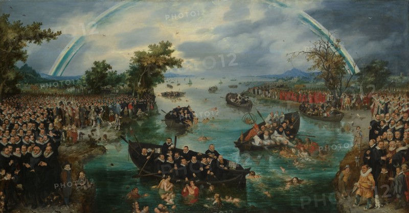 Fishing for Souls, 1614. Creator: Adriaen van de Venne.