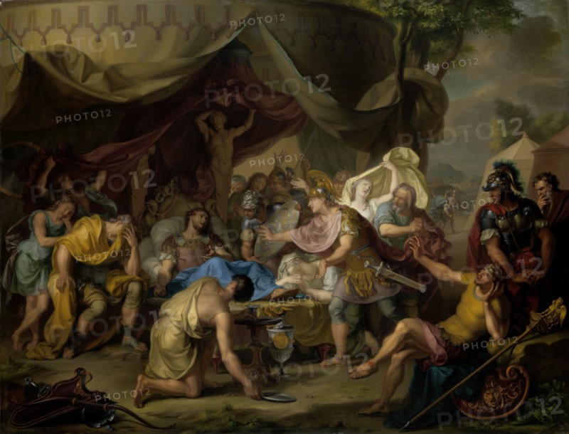 The Death of Epaminondas, 1726. Creator: Isaac Walraven.