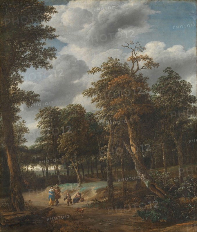 Forest Road, 1650-1674. Creator: Jan Looten.