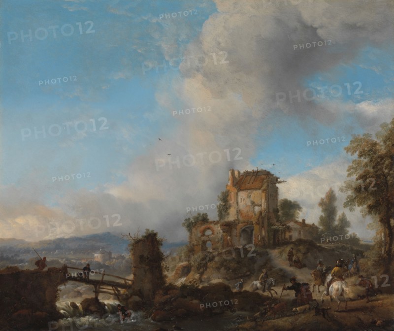 The Stag Hunt, c.1655-1656. Creator: Philips Wouwerman.