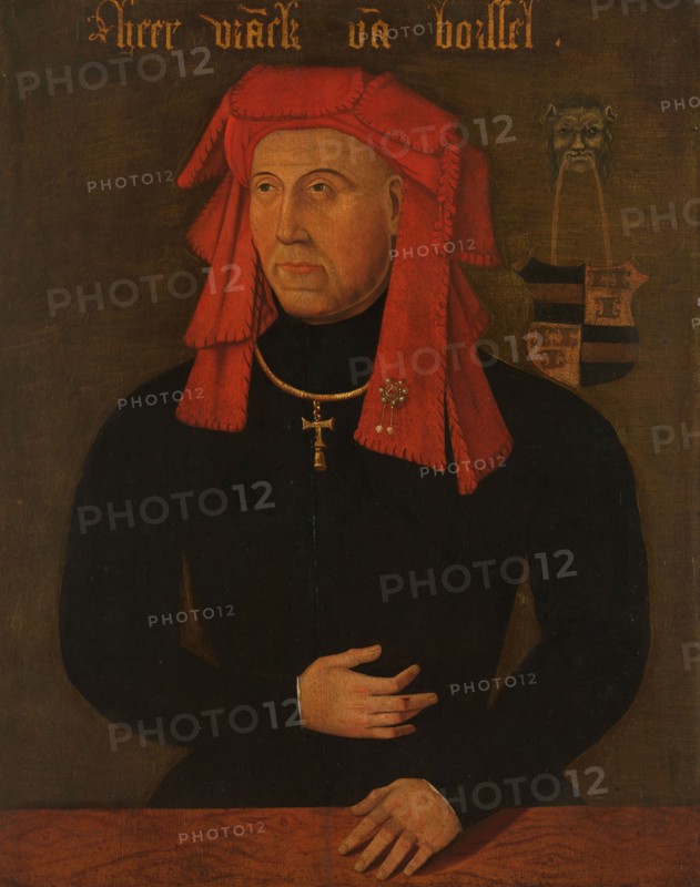 Portrait of Frank van Borselen, Lord of Sint Maartensdijk and Stadtholder of..., after c.1480. Creator: Unknown.