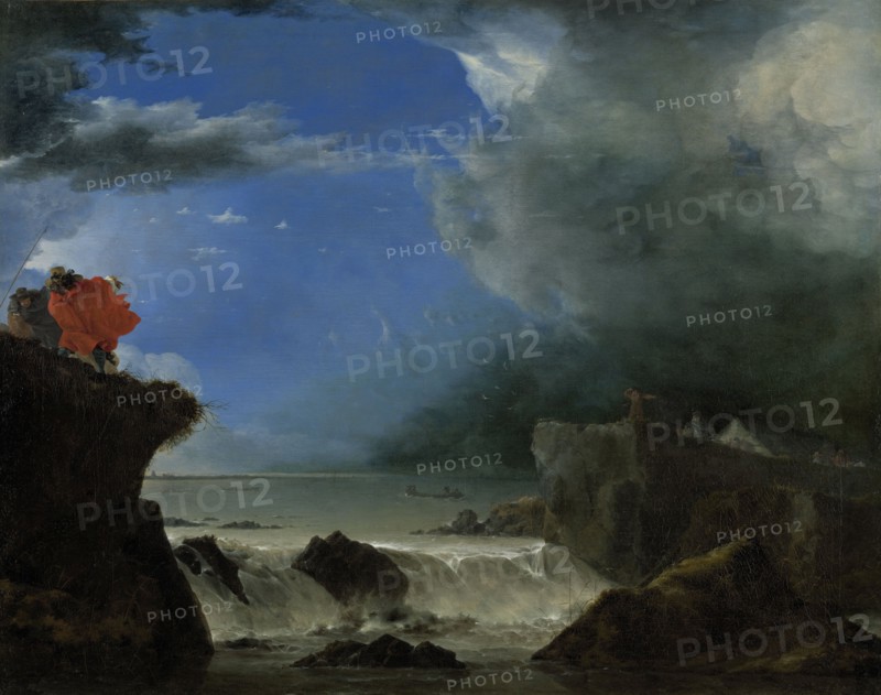 The Breach of the Saint Anthony’s Dike near Amsterdam, 1651. Creator: Jan Asselijin.