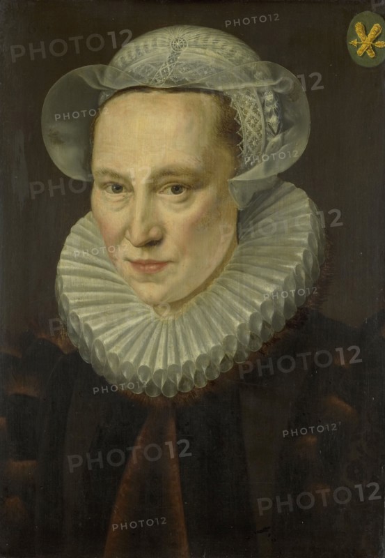 Portrait of Grietje Pietersdr Codde (1538-1607), 1586. Creator: Adriaen Thomasz Key.