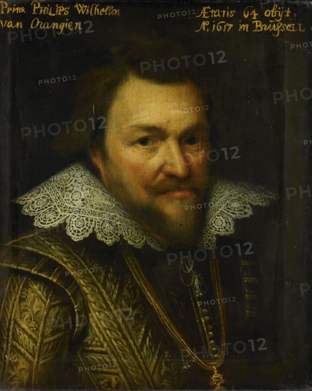 Portrait of Philips Willem (1554-1618), Prince of Orange, c.1609-c.1633. Creator: Workshop of Michiel Jansz van Mierevelt.