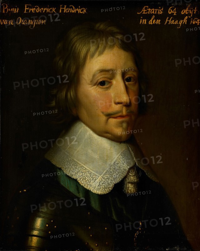 Portrait of Frederik Hendrik (1584-1647), Prince of Orange, c.1653. Creator: Workshop of Gerard van Honthorst.