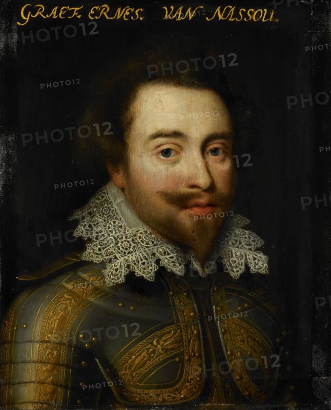 Portrait of Johan Ernst I (1582-1617), Count of Nassau-Siegen, c.1609-c.1633. Creator: Workshop of Jan Antonisz van Ravesteyn.