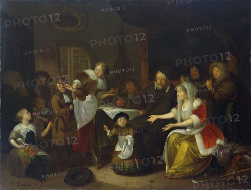 The Feast of St Nicholas, 1685. Creator: Richard Brakenburgh.