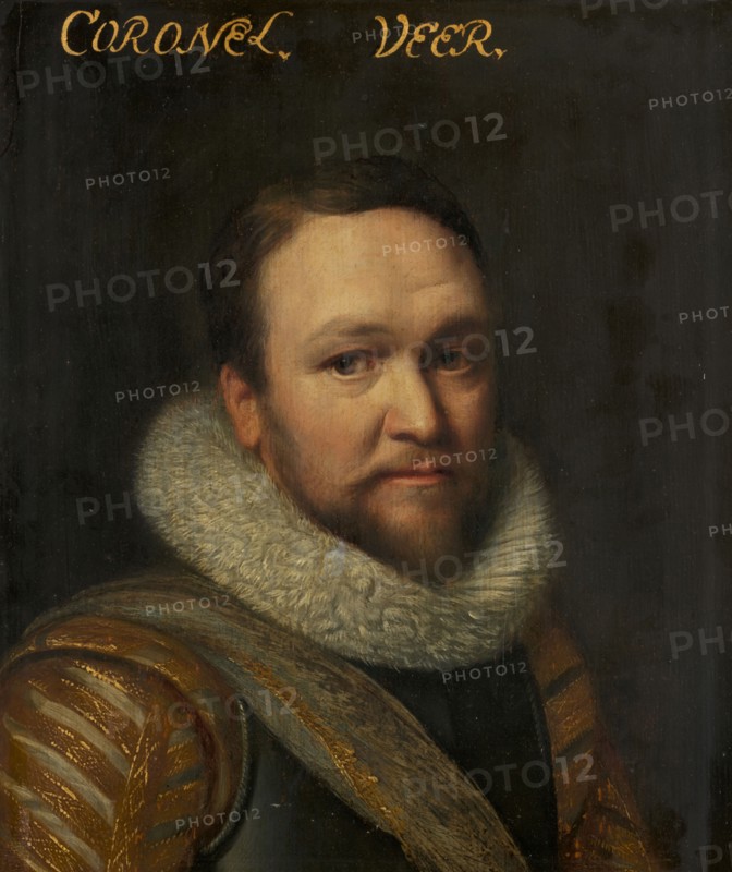 Portrait of Sir Horace Vere (1565-1635), c.1615-c.1633. Creator: Workshop of Michiel Jansz van Mierevelt.