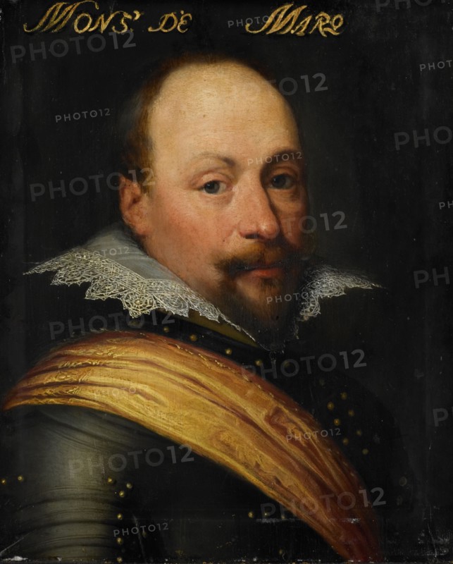 Portrait of Daniel de Hertaing (?-1625), Lord of Marquette, c.1612-c.1633. Creator: Workshop of Jan Antonisz van Ravesteyn.