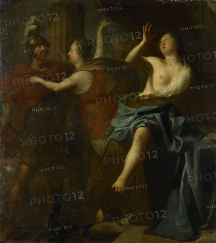 Tarquinius and Lucretia, 1700-1799. Creator: Unknown.