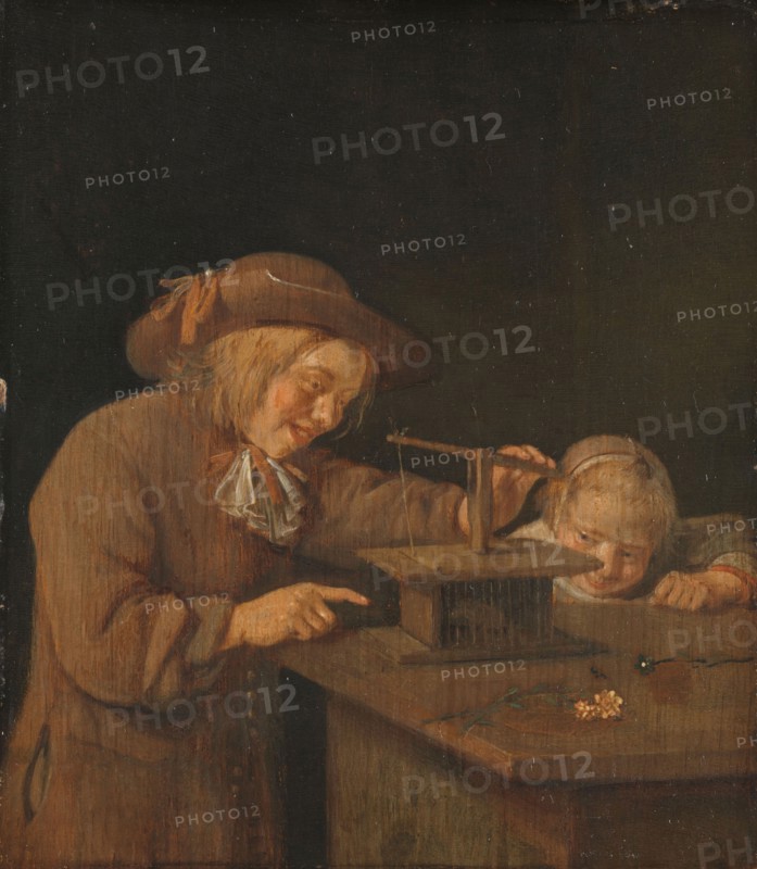 The Mousetrap, 1660. Creator: Gerritsz Quiringh van Brekelenkam.
