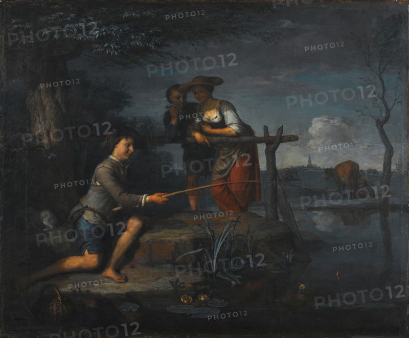 The Angler, 1700-1738. Creator: Carel de Moor.