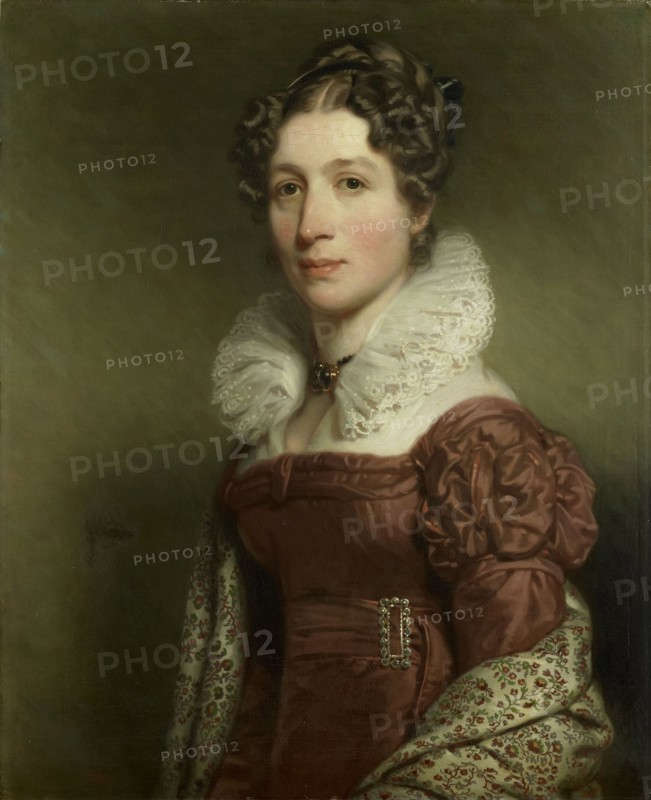 Jacoba Vetter (1796-1830), Wife of Pieter Meijer Warnars, Amsterdam Bookseller, c.1821-c.1825. Creator: Charles Howard Hodges.