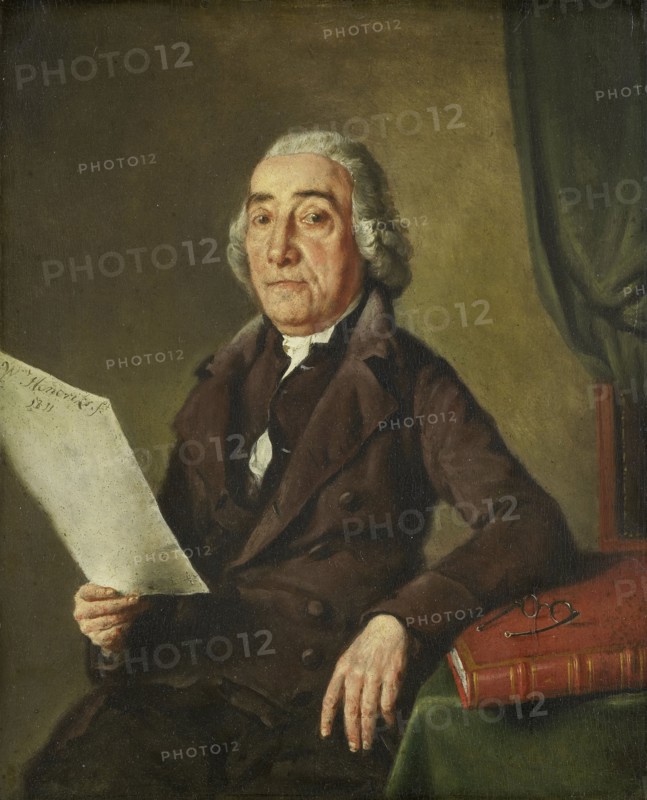 Jacob de Vos Sr (1735-1833), Amsterdam Art Collector, 1811. Creator: Wybrand Hendriks.