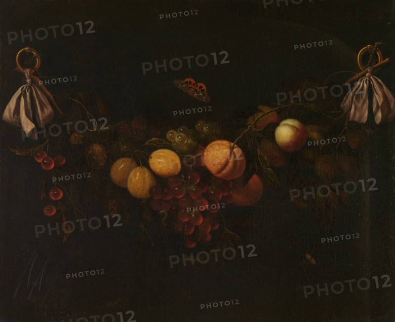 Festoon of Fruits, c.1653-c.1658. Creator: Johannes Borman.