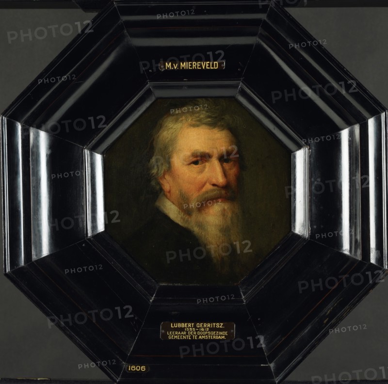 Portrait of Lubbert Gerritsz (1535-1612), after c.1607. Creator: Workshop of Michiel Jansz van Mierevelt.