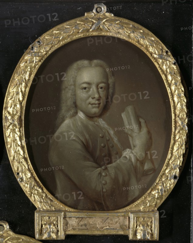Portrait of Bernardus de Bosch I, Poet and Art Patron in Amsterdam, 1743. Creator: Jan Maurits Quinkhard.