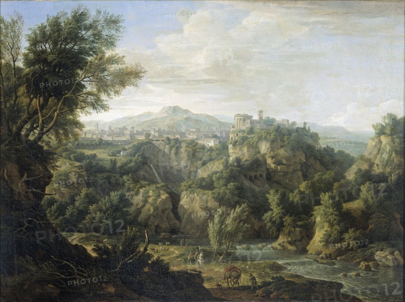 View of Tivoli, 1725. Creator: Isaac de Moucheron.