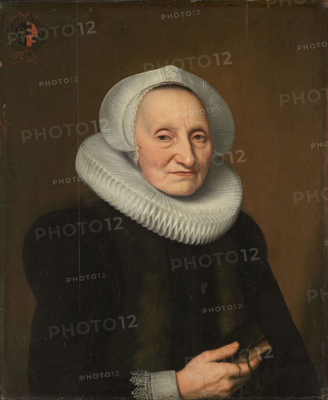 Portrait of Belia Claesdr (1566-in or after 1652), 1630. Creator: Bartholomäus Sarburgh.