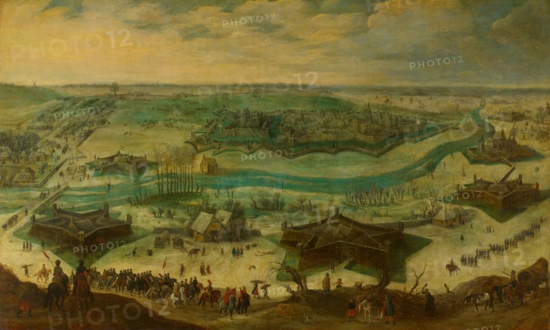 The Siege of Jülich, 1621-22, c.1635. Creator: Sebastian Vrancx.