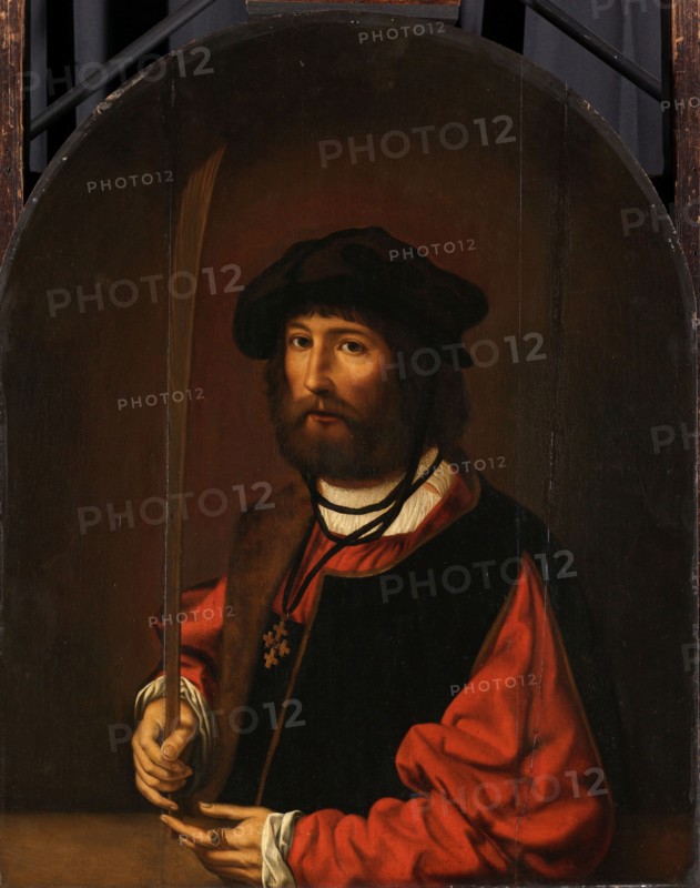 Portrait of Ruben Parduyn, after c.1644. Creator: Jan Gossaert.