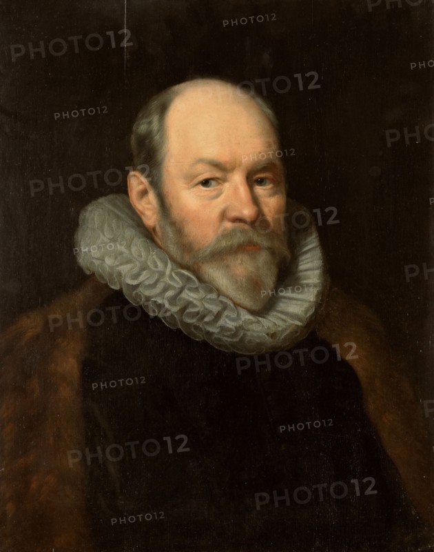 Portrait of Paulus Cornelisz van Beresteyn (1548-1625), in or after 1617. Creator: Workshop of Michiel Jansz van Mierevelt.