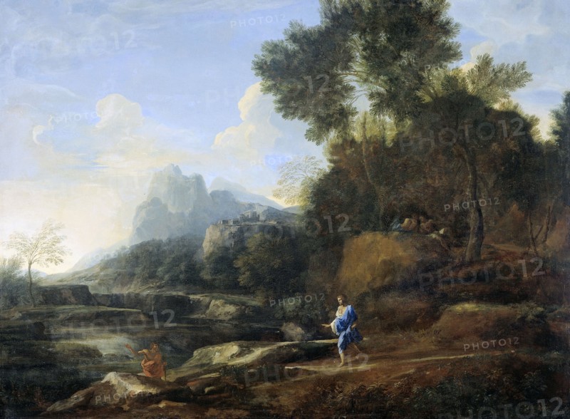 Italian Landscape, 1638-1640. Creator: Gaspard Dughet.