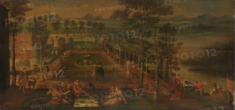 Pleasure Garden, c.1590. Creator: Unknown.