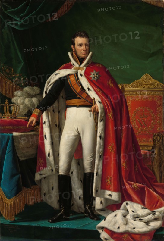 Portrait of William I, King of the Netherlands, 1819. Creator: Joseph Paelinck.