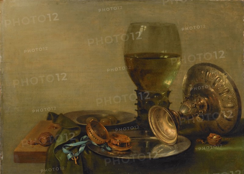 Still Life with a Silver Tazza, 1630. Creator: Willem Claesz Heda.