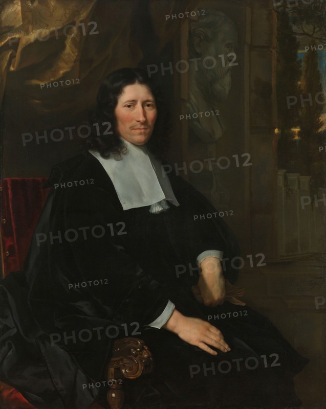 Portrait of Pieter de la Court, 1667. Creator: Abraham Lambertsz. Van Den Tempel.