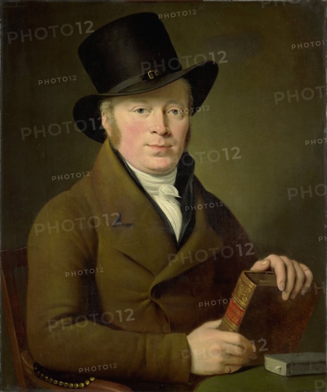 Barend Klijn Barendsz (1774-1829), Poet, 1813. Creator: Adriaan De Lelie.
