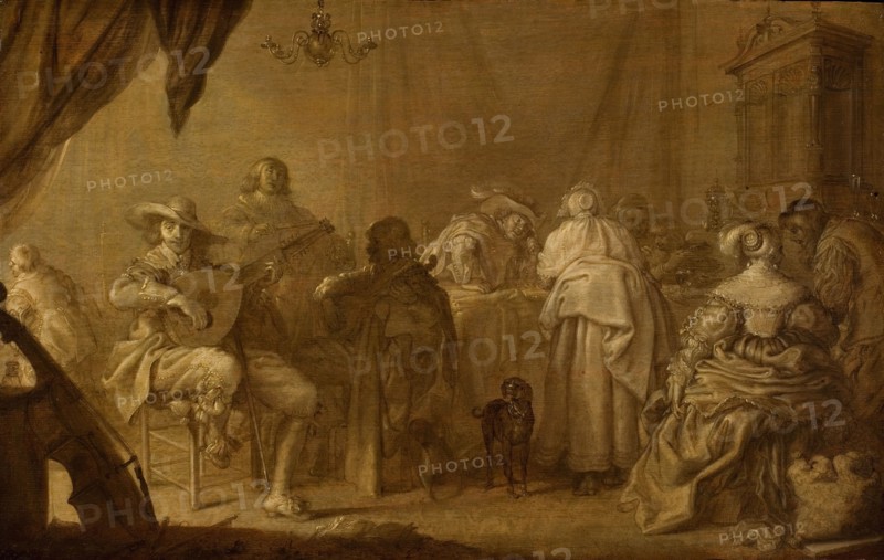 A Musical Party, c.1635-c.1645. Creator: Adriaen van de Venne.