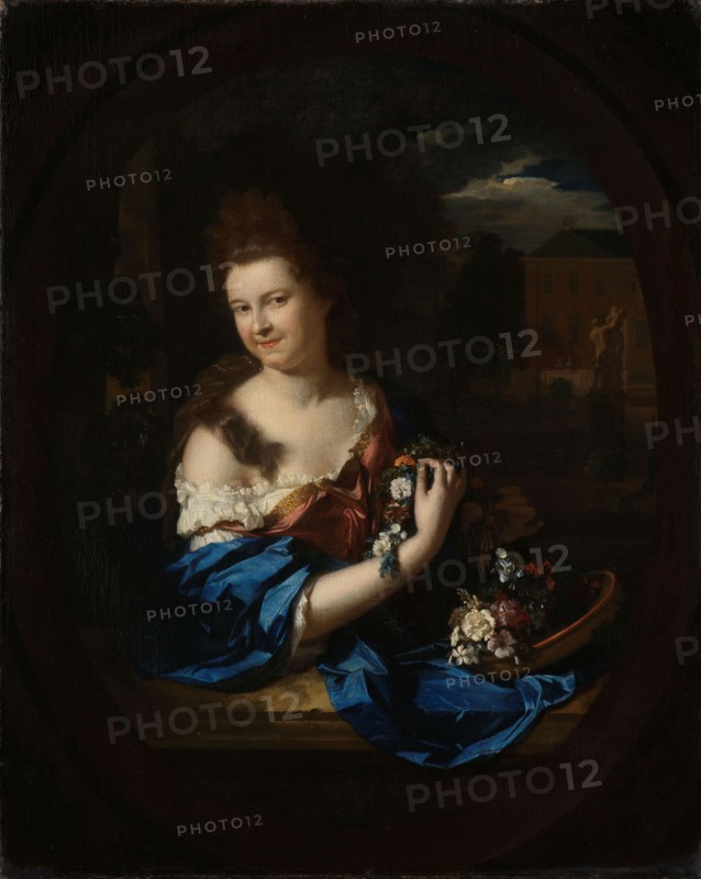 Portrait of Margaretha Rendorp, Wife of Jan van de Poll, 1692. Creator: Adriaen van der Werff.
