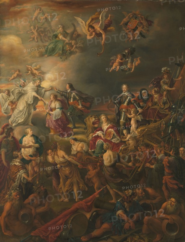Allegory of the Peace under Stadholder Willem II, 1650. Creator: Adriaen van Nieulandt.