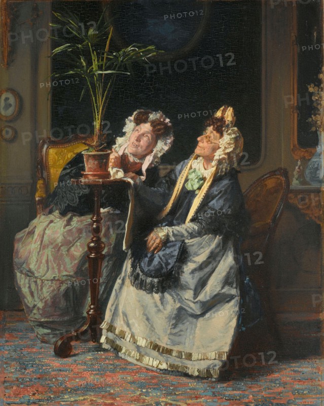 Under the Palms, 1880. Creator: Alexander Hugo Bakker Korff.
