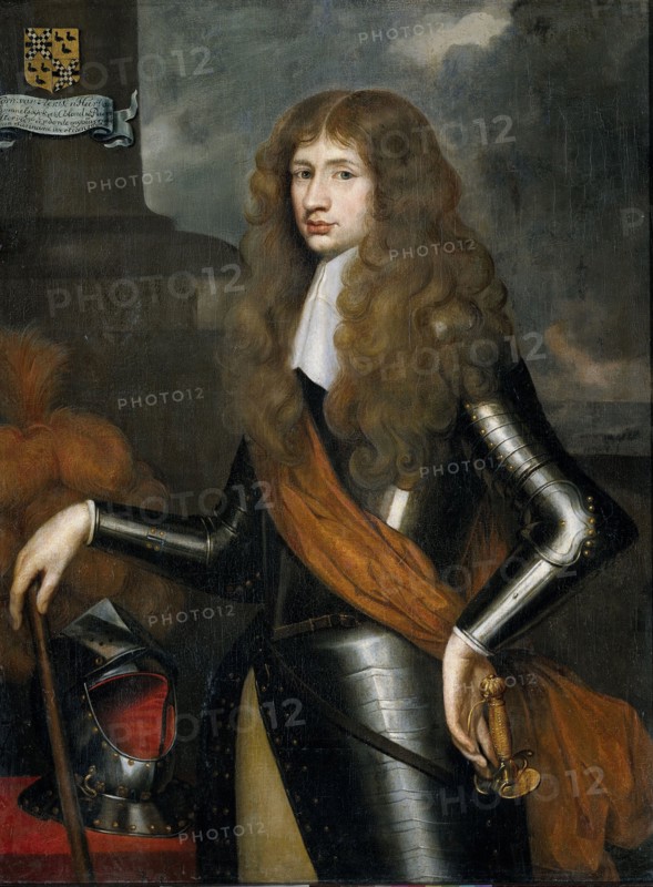Portrait of Cornelis van Aerssen, Lord of Sommelsdijk, Governor of Suriname from 1683, c.1680. Creator: Anon.