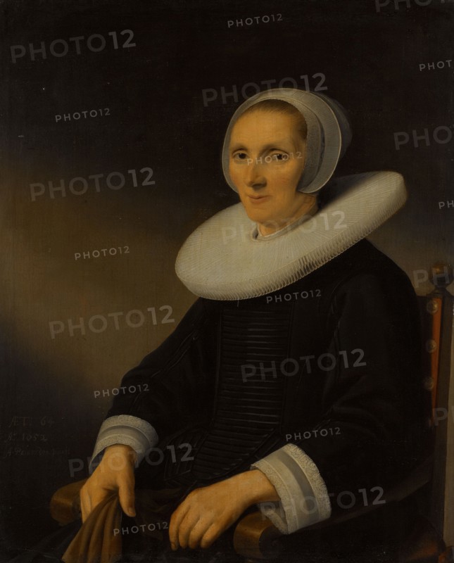 Portrait of a Woman, probably Jacobmina de Grebber (?-1666), 1652. Creator: Anthonie Palamedesz.