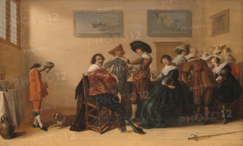 Merry Company in a Room, 1633. Creator: Anthonie Palamedesz.