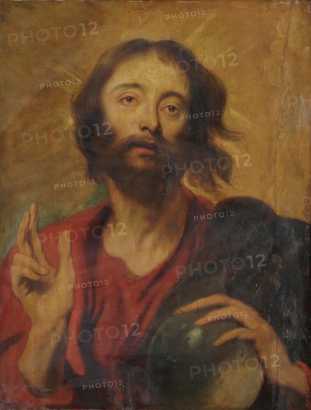 Christ as Saviour of the World, c.1620-c.1630. Creator: Unknown.