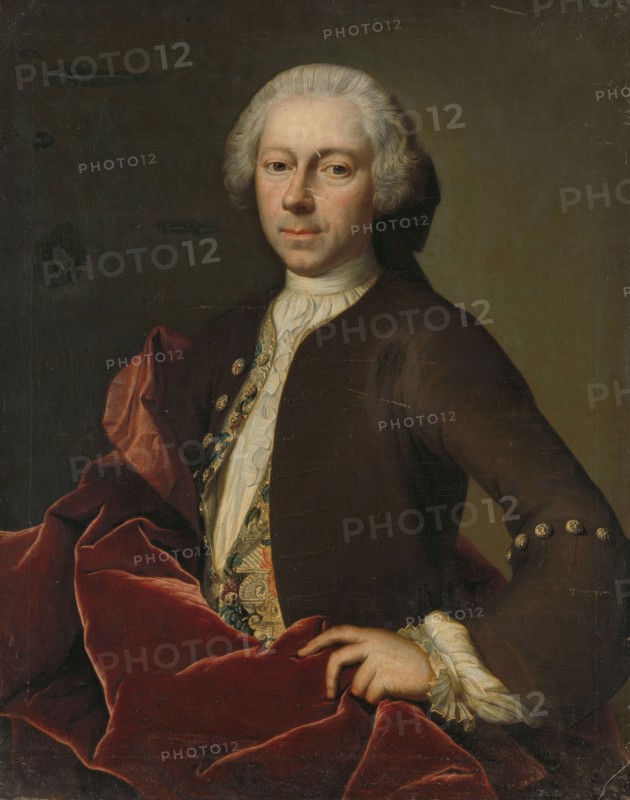 Portrait of Pieter Parker, Alderman, Burgomaster and Councilor of Goes, 1742. Creator: B. Monmorency.