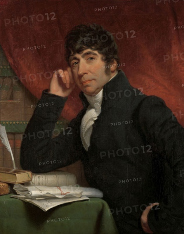 Portrait of Willem Bilderdijk, 1810. Creator: Charles Howard Hodges.