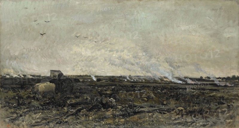 October, 1850-1878. Creator: Charles Francois Daubigny.